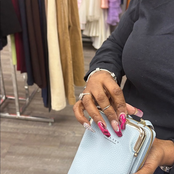 Light Blue Crossbody Bag - Picture 4 of 4